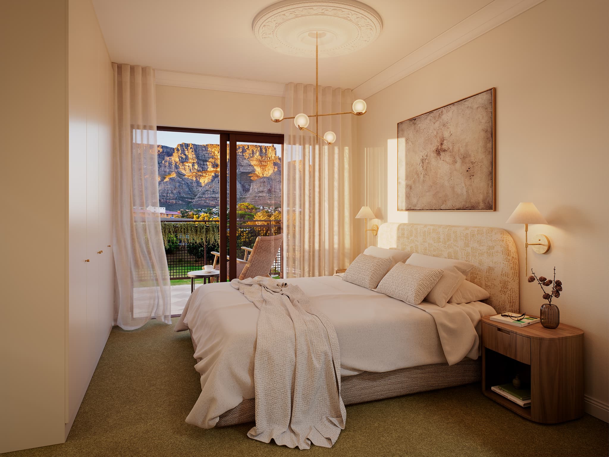 Bedroom interior